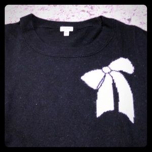 Black Wool 3/4 Sweater